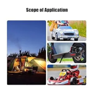 Adaptador de ruedas eléctricas para Milwaukee paquete de_6