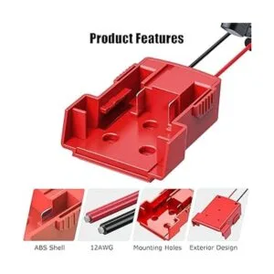 Adaptador de ruedas eléctricas para Milwaukee paquete de_2