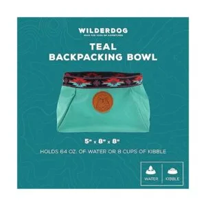 Wilderdog Tazón para mochilero sostiene alimentos y agua_4