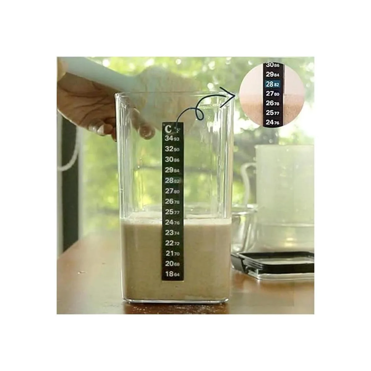 Kit de tarro de iniciación de masa madre tarro de_3