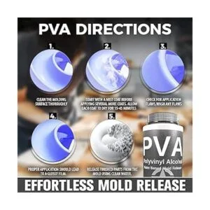 Liberación de molde a base de agua PVA Agente de alcohol_3