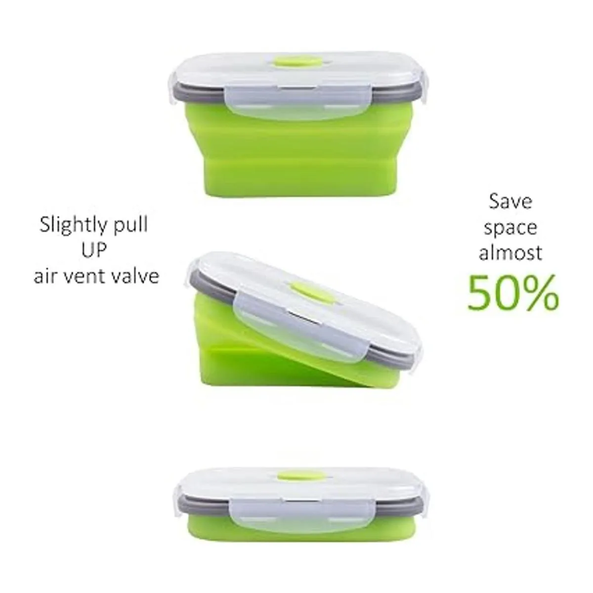Recipientes plegables de almacenamiento de alimentos con_3