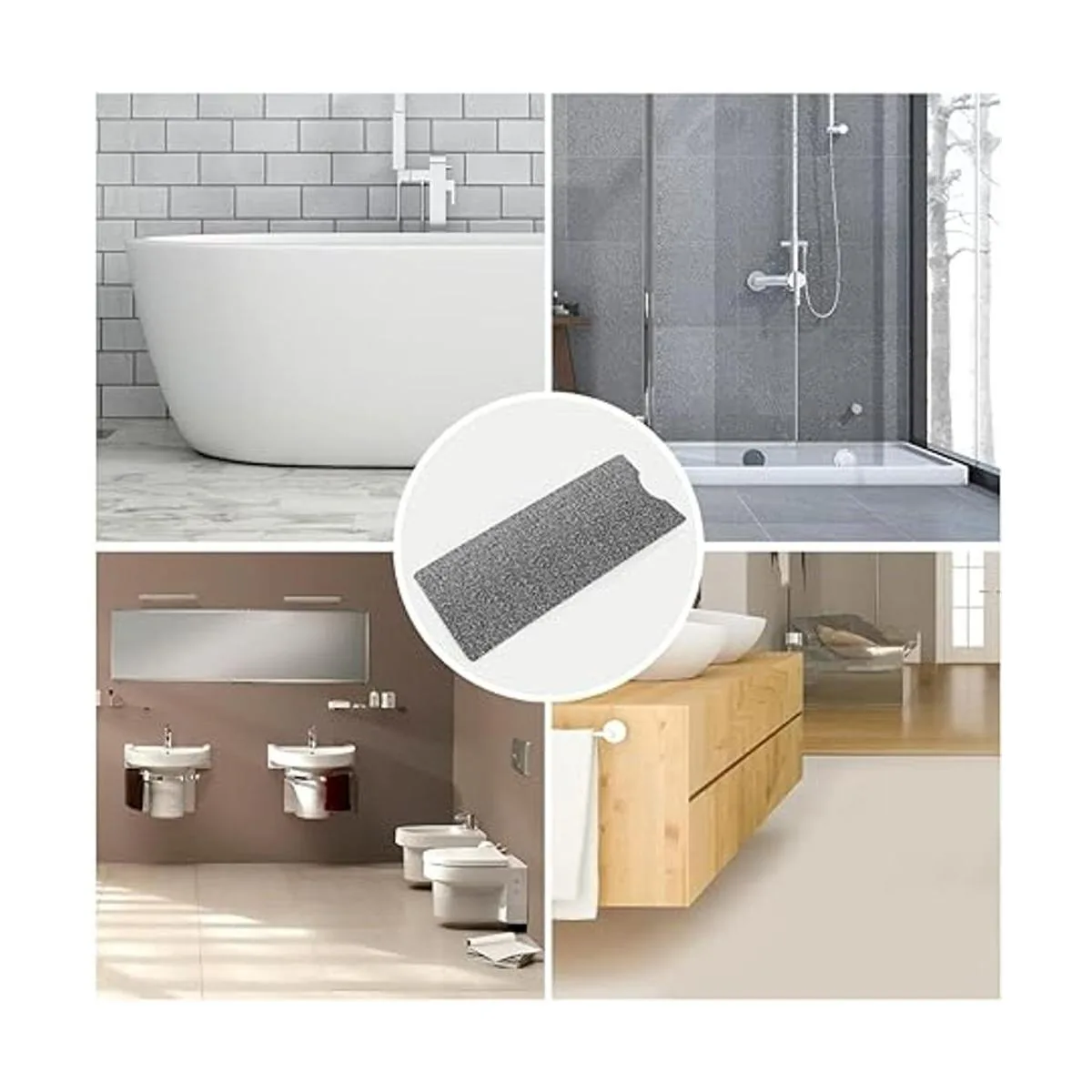 Tapete de bañera antideslizante tapete de ducha suave de_7