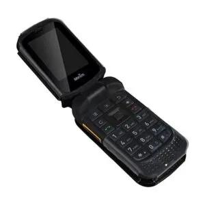 Funda para Sonim XP3 Nakedcellphone piel vegana negra_4