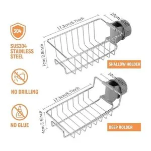 Estante organizador de estante para ducha barra de ducha_2