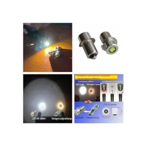 GLGYCB Bombilla LED P13.5S de repuesto para linterna PR2_3