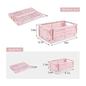 Weraher Cestas de almacenamiento de plástico para_2