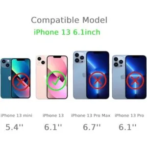 Pvflefkr Cool Cat Funda para iPhone 13 bonita funda de_3