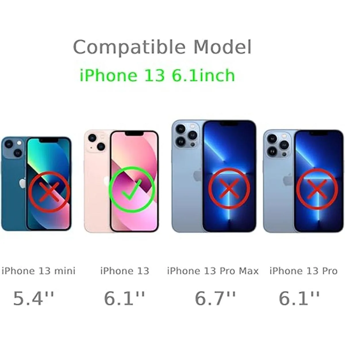 Pvflefkr Cool Cat Funda para iPhone 13 bonita funda de_3