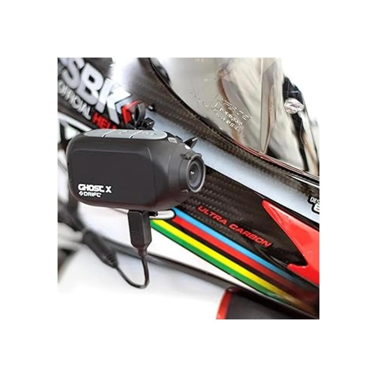 Drift Ghost XGhost 4K micrófono y cable adaptador USB_4