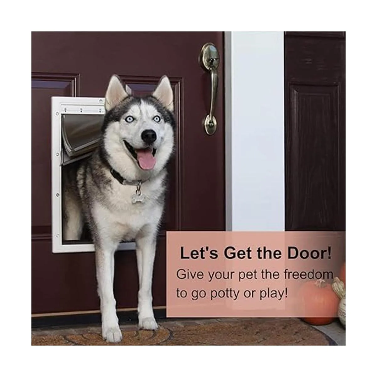 Solapas de repuesto para puerta de perro tamaño mediano_7