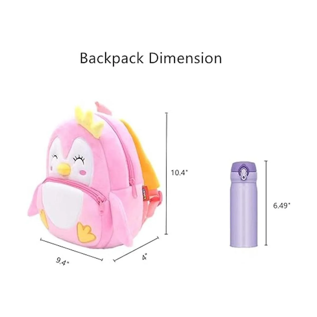 Mochila con diseño de animales animal de felpa minibolsa_5