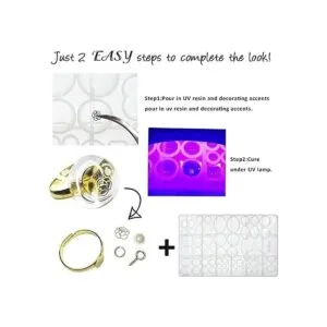 funshowcase molde de silicona para joyas cabujón forma_6