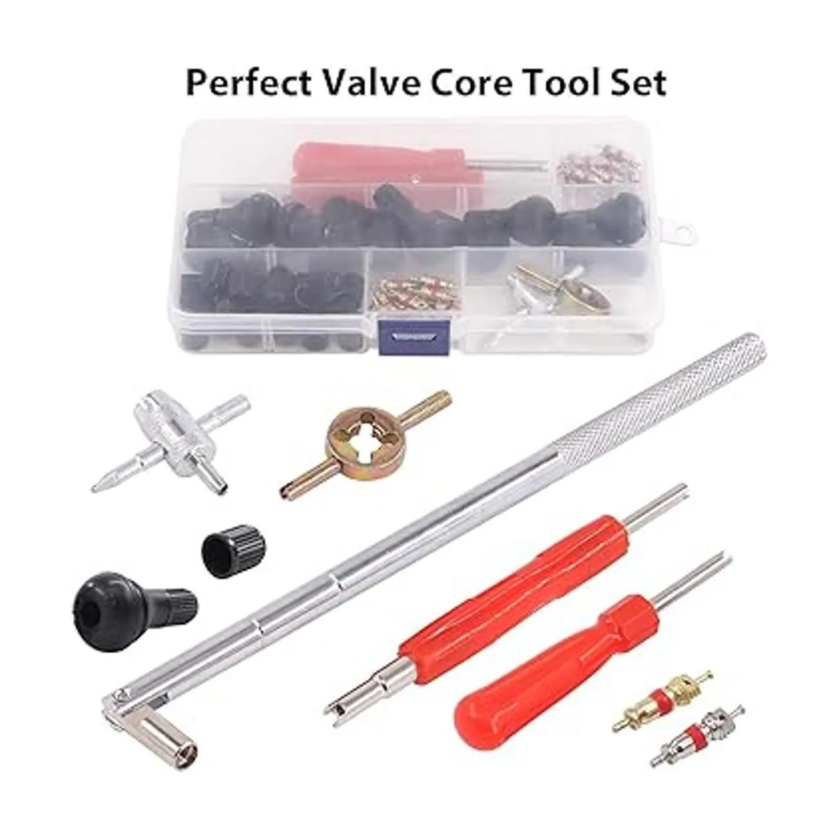 Rustark 65 piezas extractor e instalador de válvula de_7