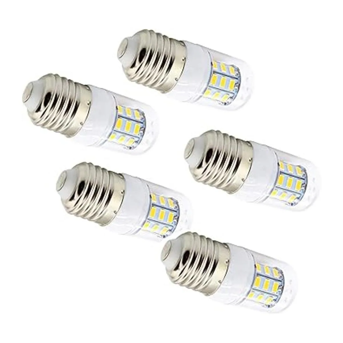 MD Lighting Bombilla LED E26E27 5 unidades 5730 SMD_5