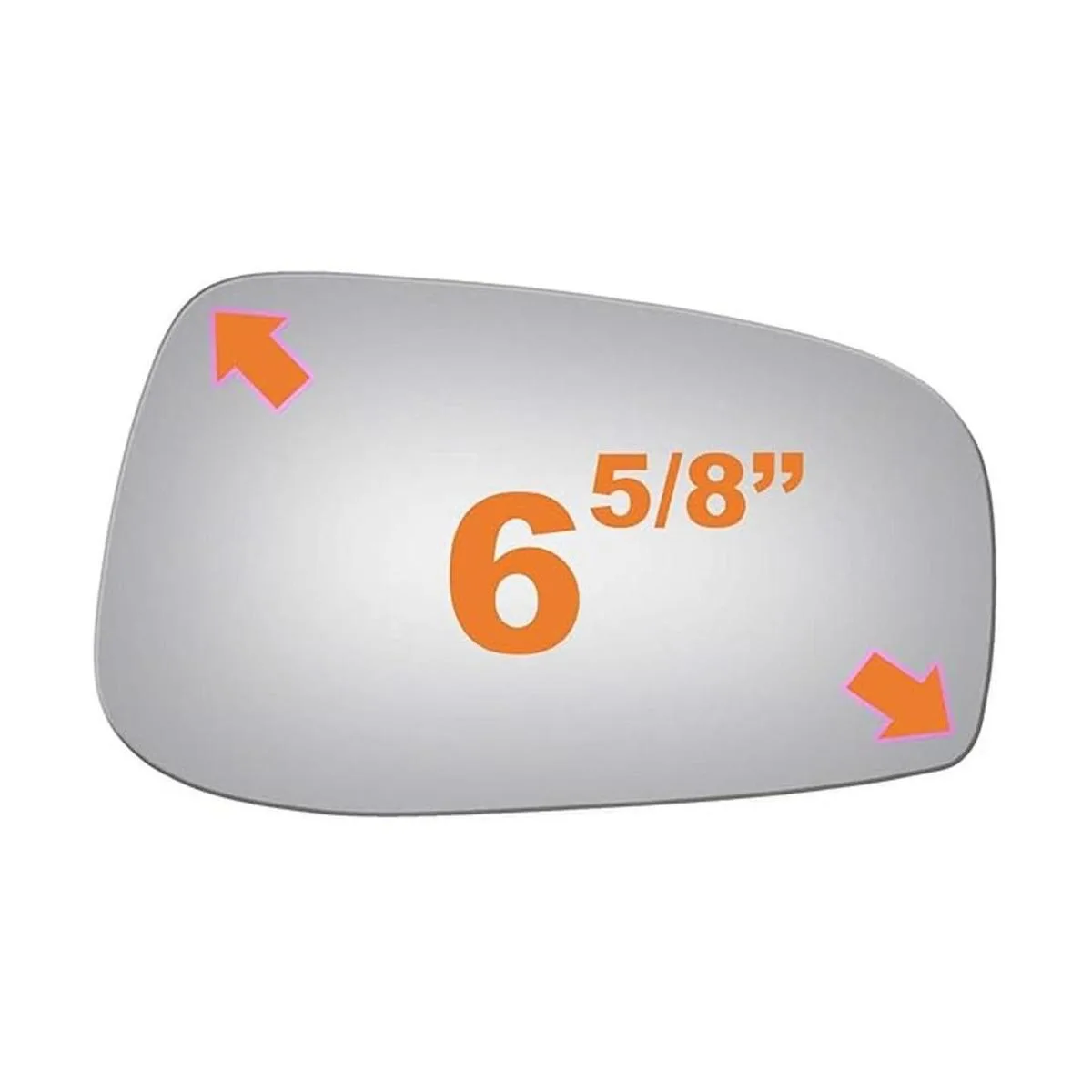 WLLW Espejo de repuesto para Volvo S60 S80 V70 lado del_2