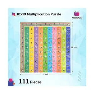 Tabla de rompecabezas multiplicación de 11 x 14 pulgadas_2