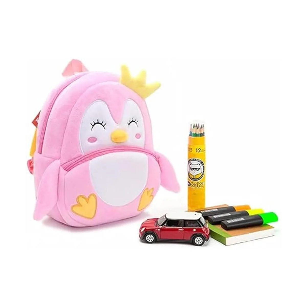 Mochila con diseño de animales animal de felpa minibolsa_6