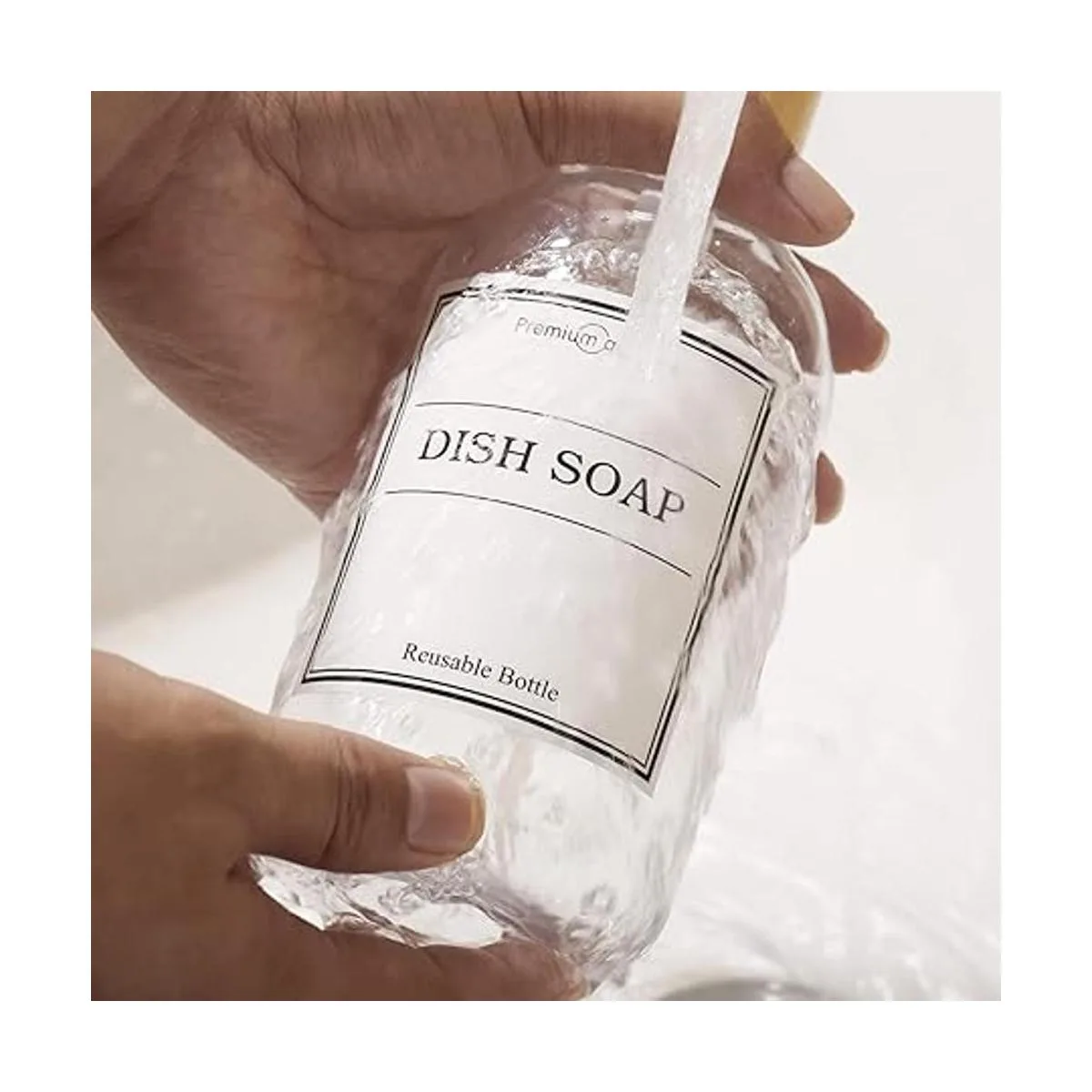 Dispensador de champú y acondicionador juego de_4