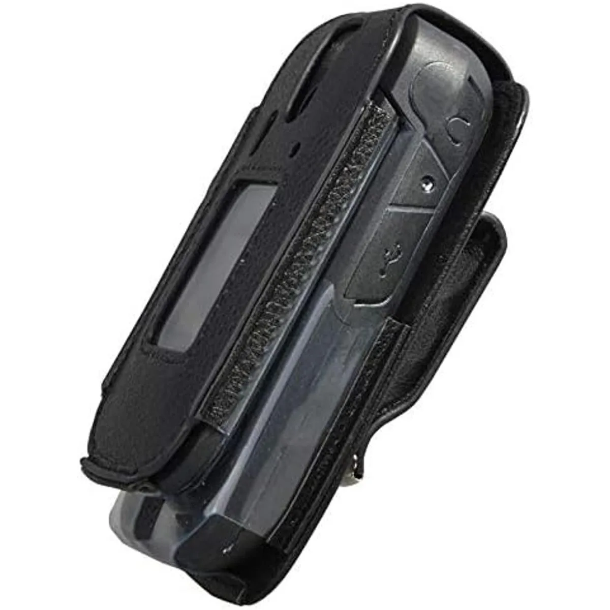 Funda para Sonim XP3 Nakedcellphone piel vegana negra_3