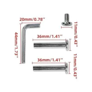 Miayaya Maleta de ruedas de equipaje universal de goma_2