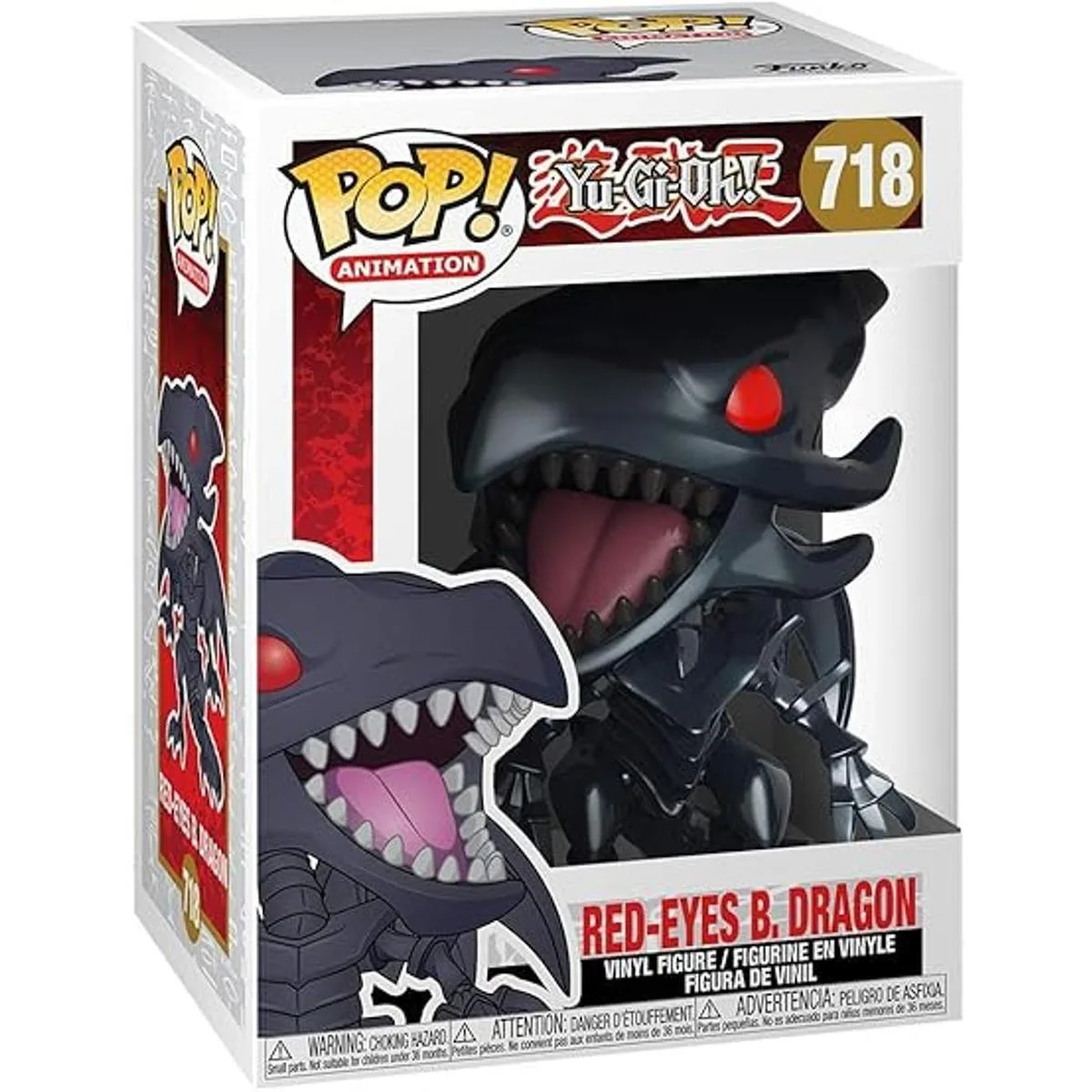 Funko Animación YuGiOh Dragón negro de ojos rojos_2