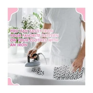 Vinilo de transferencia de calor con patrón de vaca de_7