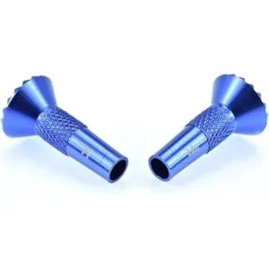 Apex RC productos Futabade aluminio azul Spektrum DX6_2