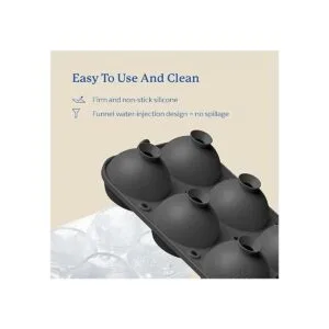 Samuelworld Molde de hielo de esfera grande con tapa 6_5