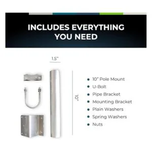 Bolton Technical Accesorio de montaje en poste de 10_3