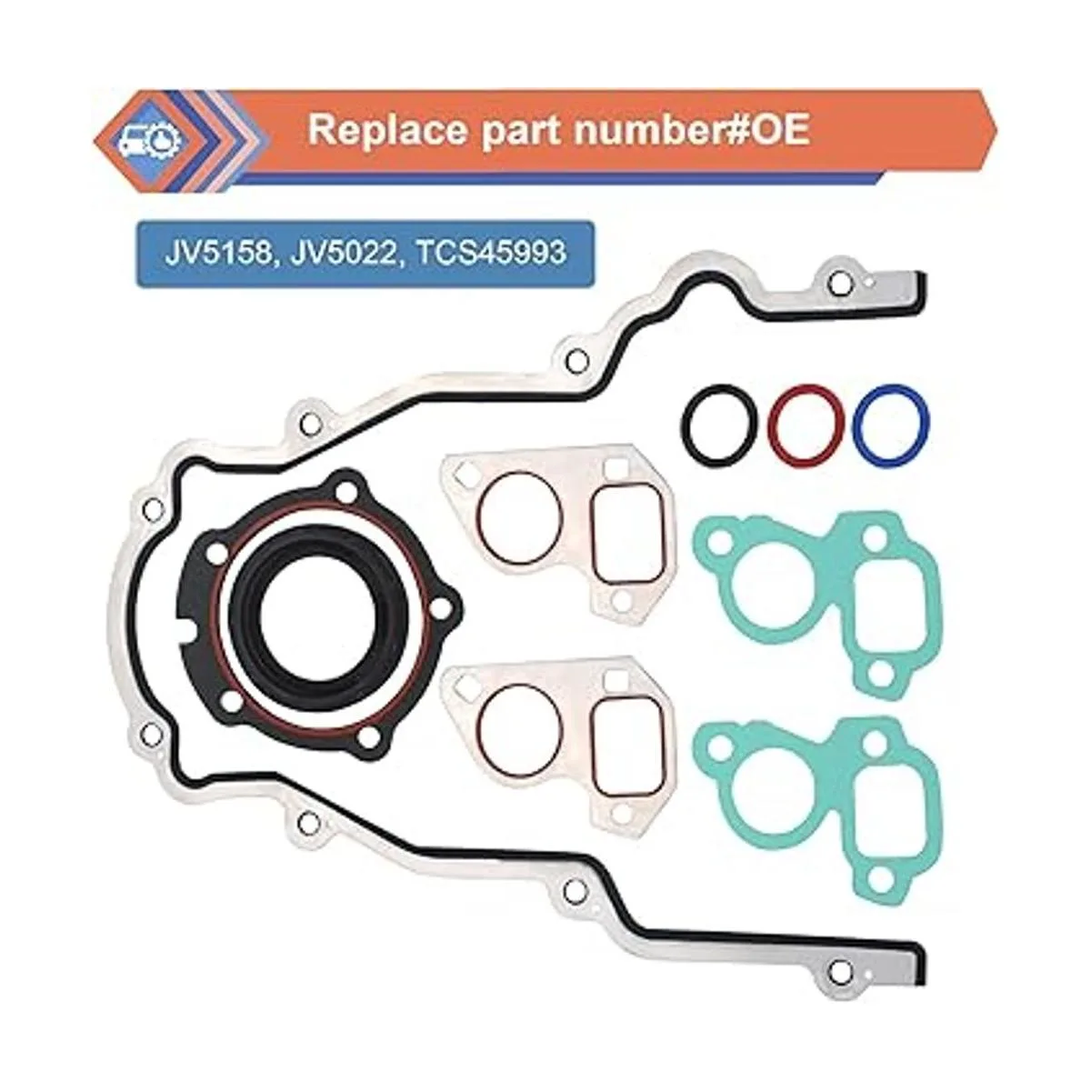 ZONFANT Juego de juntas de tapa de distribución del motor_2
