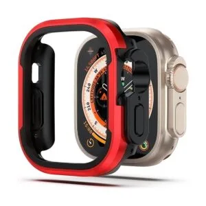 NINKI Funda de metal compatible con Apple Watch Ultra de_1