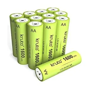 Kruta AA Baterías solares recargables de 1600 mAh de alta_1