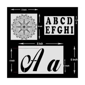 Plantillas de letras grandes 45 kit de arte cursivo_2