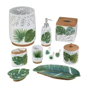 Avanti Linens Viva Palm Collection Vaso de baño color_4