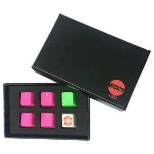 Juego de 4 llaves de goma para teclado mecánico Z X C V_3