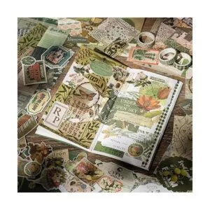 JOYCHOIC Kit de diario de basura vintage kit de diario_2