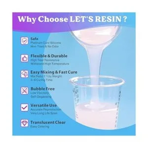 LETS RESIN Kit para fabricar moldes de silicona con_2