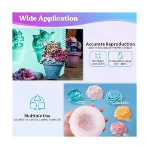 LETS RESIN Kit para fabricar moldes de silicona con_3