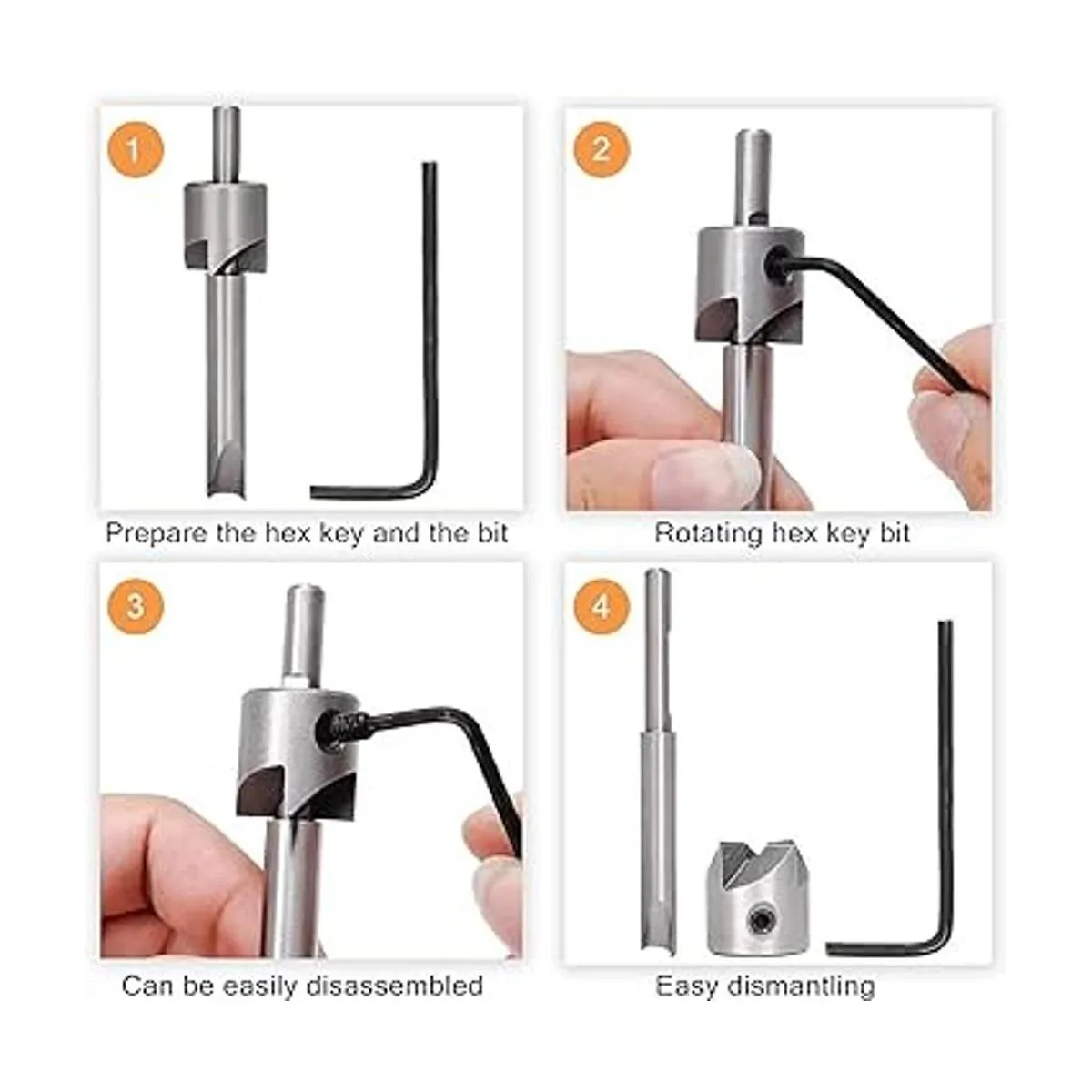 Kits de barril de bolígrafo giratorio de madera_3