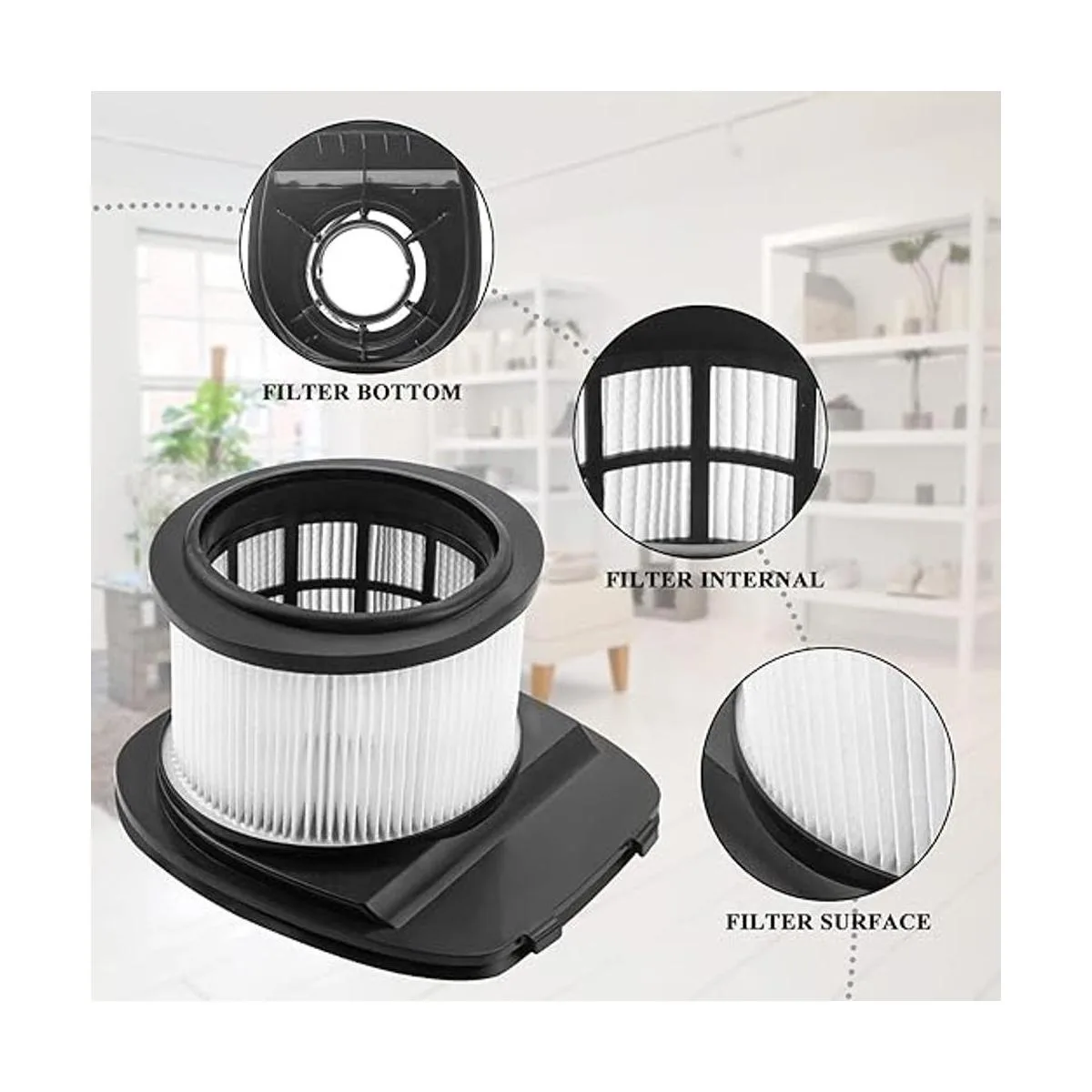 Filtro de repuesto para Shark Rocket Pet Pro IZ162H_4