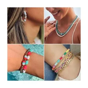 Paodey Juego de 12000 cuentas de arcilla para hacer_5