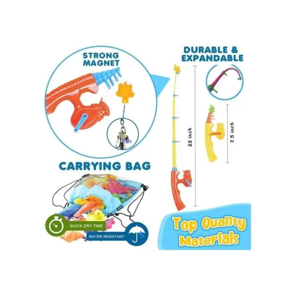 Cheffun Juguetes de piscina de agua de pesca para niños_6