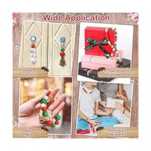 178 cuentas de silicona de Navidad cuentas sueltas de_2