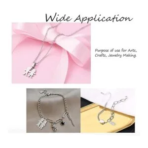 UNICRAFTALE 24 colgantes de acero inoxidable 304 con 3_6