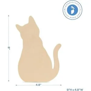 Woodpeckers Recorte de madera para gatos de 8 x 445_3