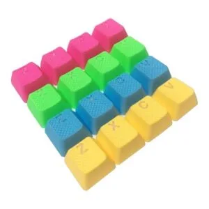 Juego de 4 llaves de goma para teclado mecánico Z X C V_5