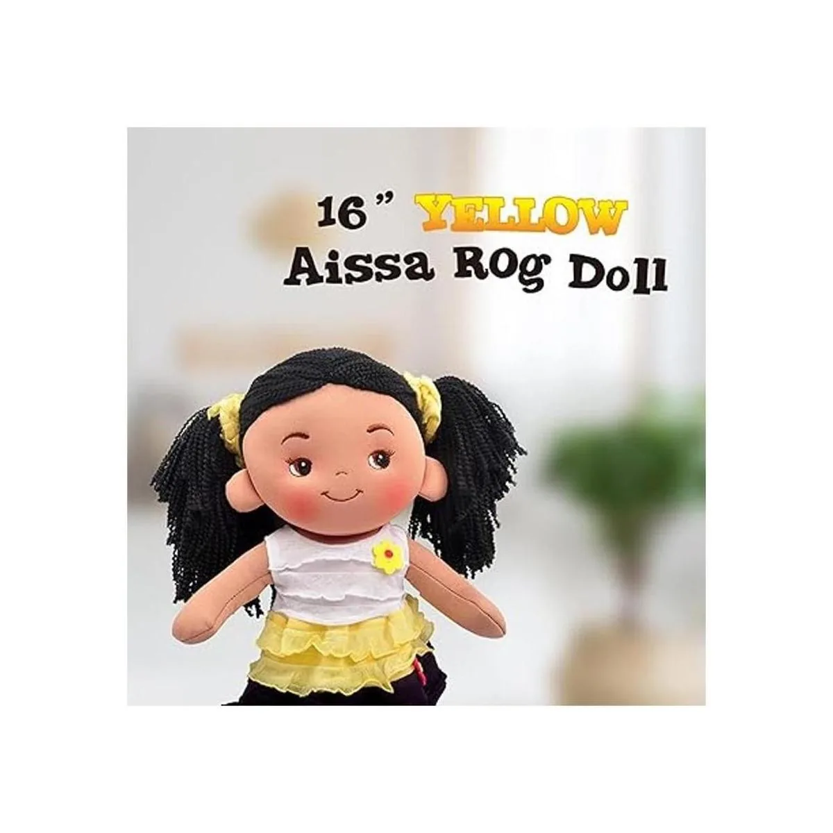 Linzy Plush Muñeca de trapo suave Aissa_4