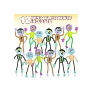 ArtCreativity Assorted Bendable Zombies for Kids Pack of_2