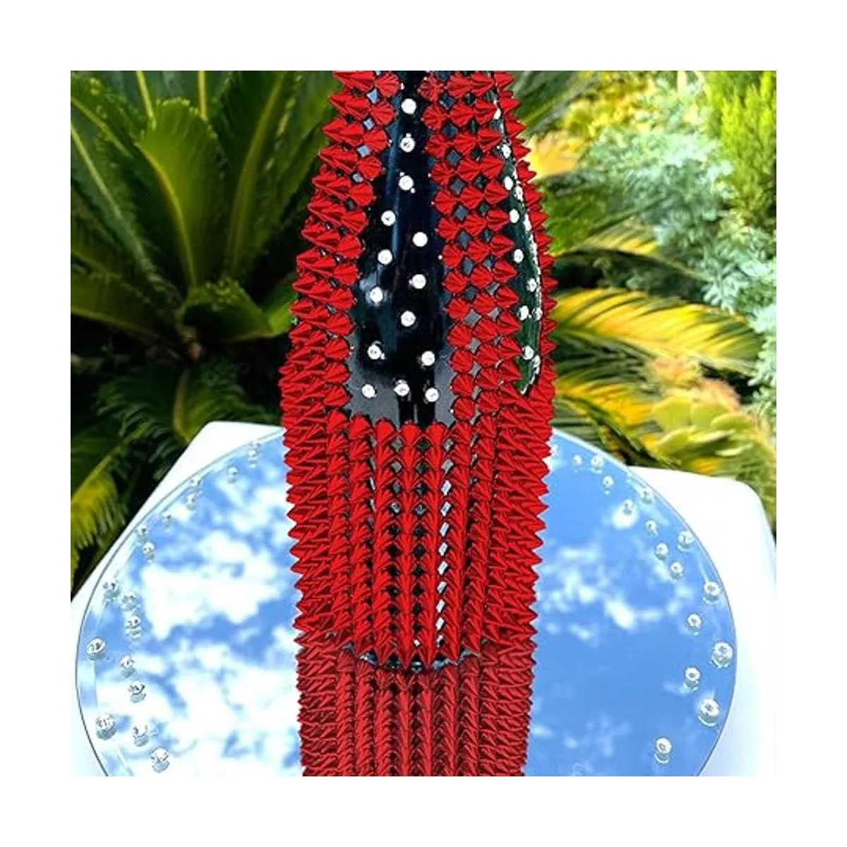 Yhsheen Pico de 1 yarda para manualidades cono de estude_3